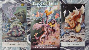 Обзор на колоду Таро "Таро Приливов" Tarot of tides by Steven Hutton