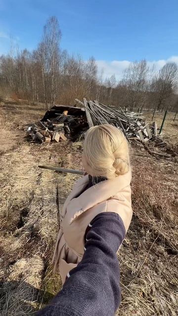 Весна на даче 🌸