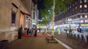 Нью-Йорк США 2026 Волшебство ночного Таймс-сквер и прогулка по городу