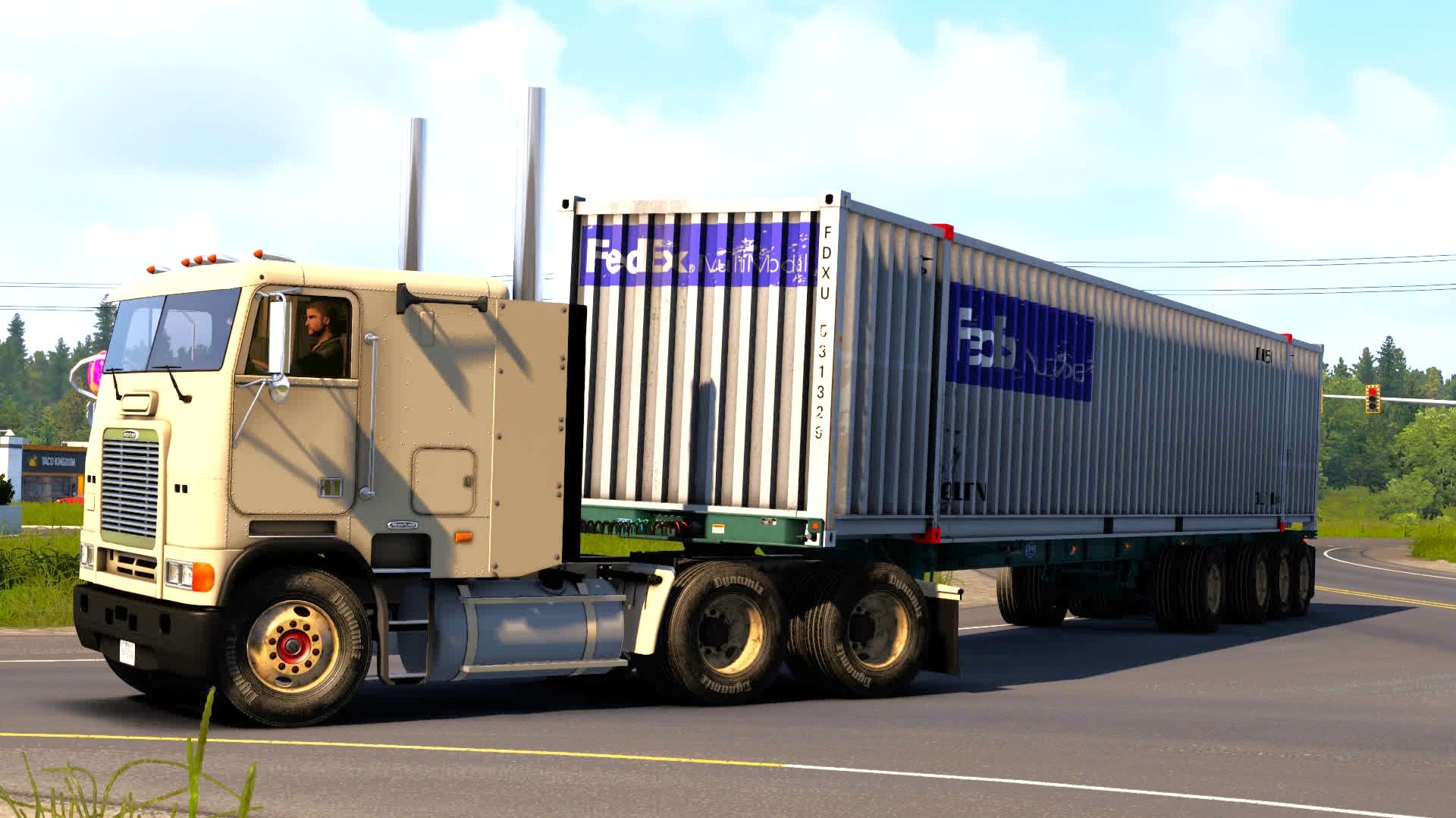 622 / ATS 1.58 / Freightliner FLB / Рейс на один день.