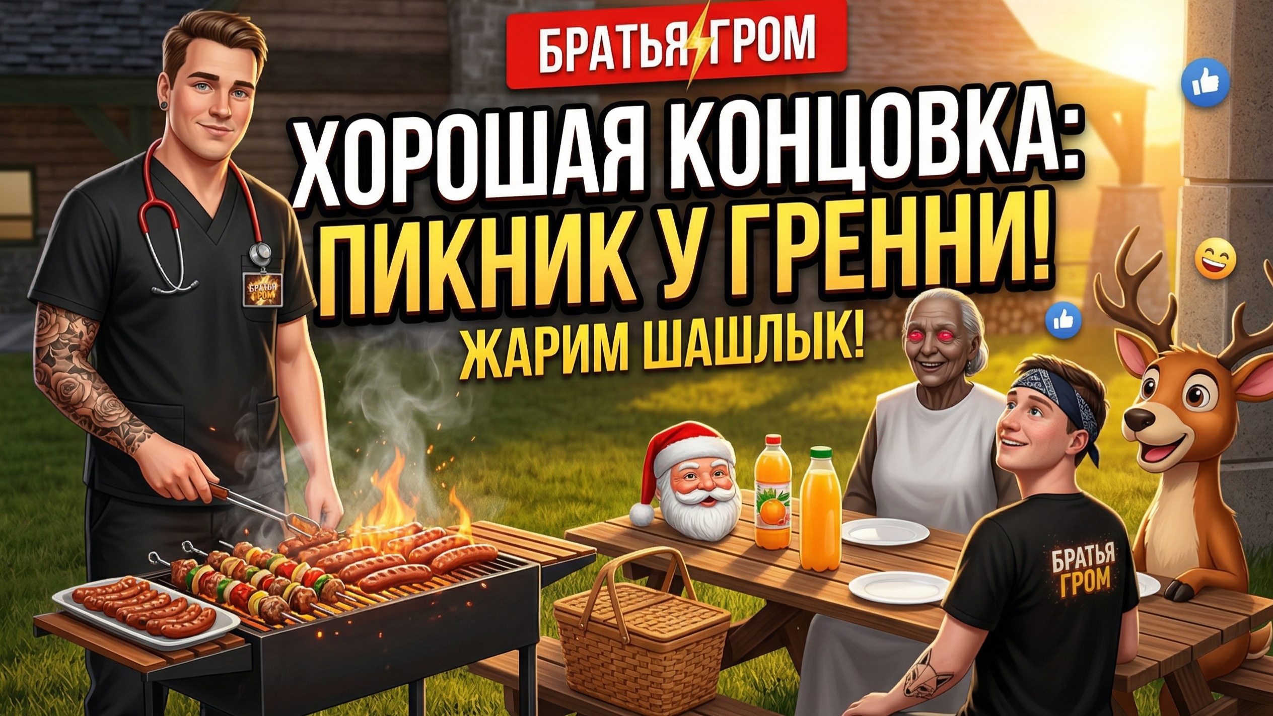 ⚡Я НЕ ПОВЕРИЛ СВОИМ ГЛАЗАМ! Секретная концовка в Гренни: Пикник