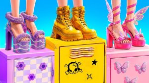 Преображение одного цвета челлендж! Жёлтый vs Розовый vs Фиолетовый