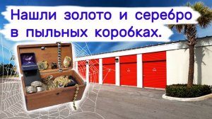АУКЦИОН КОНТЕЙНЕРОВ В США - Нашли золото и серебро в пыльных коробках. Повезло. Выпуск 229