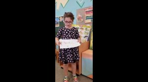 Видео-проект "РАССКАЖИ": Алиса рассказывает про горох.