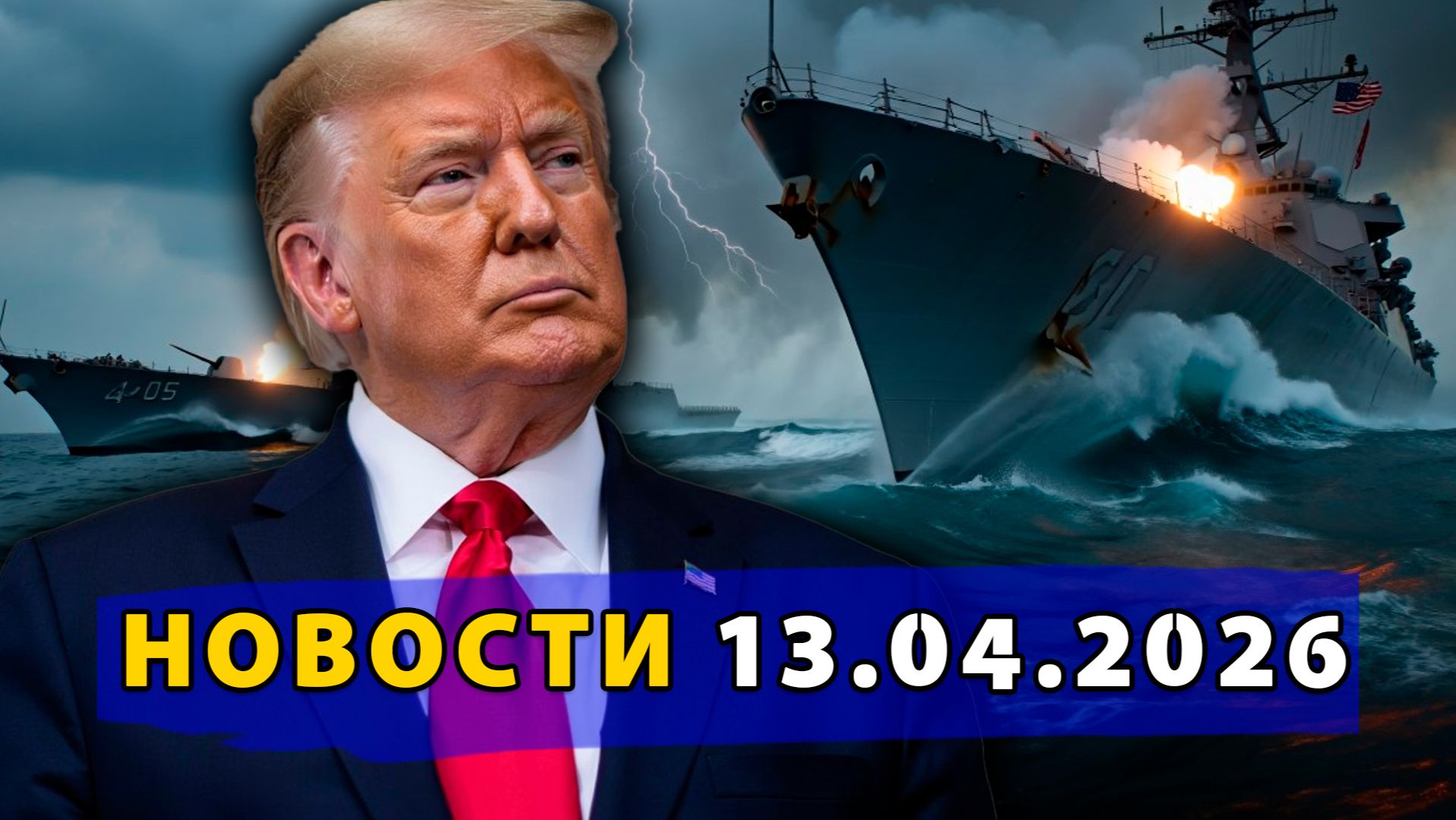 ⚡️ Провал переговоров! Трамп объявил блокаду Ормуза! Киев уверяет что готов сбивать «Орешник»!