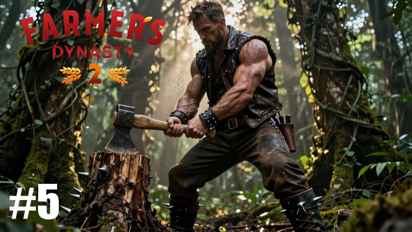 Farmer's Dynasty 2 - РАБОТАЮ ДРОВОСЕКОМ\Эпизод 5