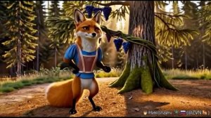 Пародия  на басни И.Крылова "Ворона и Лисица" "Лисица и виноград" (Опус ИИ)