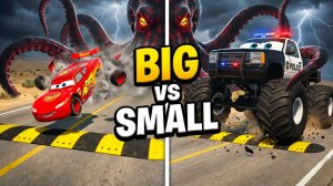 МакКуин vs гигантские лежачие полицейские: экстремальный челлендж!