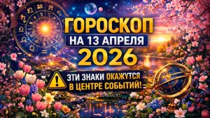 Гороскоп на 13 апреля 2026 ⚠️ Эти знаки окажутся в центре событий!