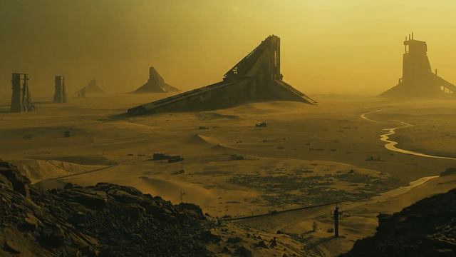 OUTPOST ｜ Deep Space Ambient ｜ Dark Dystopian Ambient ｜ Ambience, Background-(1080p25)