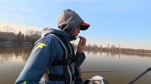 На лодке за судаком по Москва реке с Джастами