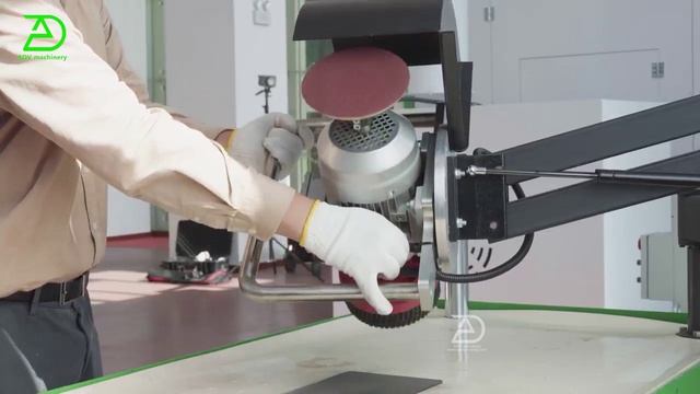 Ручной станок для снятия заусенцев ADV-M300 | Двухголовочная система для полировки и снятия фаски