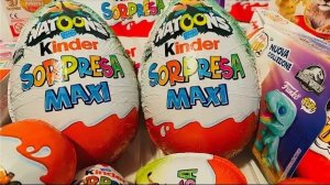 КИНДЕРЫ СЮРПРИЗЫ ГИГАНТЫ!!! Мега Распаковка