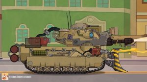Пожиратель против Огнемета - Мультики про танки