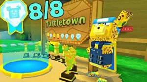 Все 8 бриллиантовых медалей в Черепашьем городе/Super 🐻