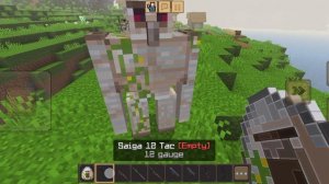 я скачал мод на майнкрафт на оружие и показал на этот мод обзор..mp4