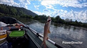 р.Мана, Красноярский край, 2025г, "Татьяна Рукосуева, женская рыбалка"