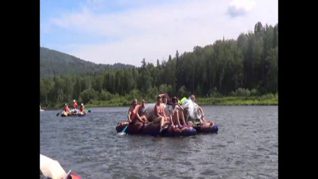 Сплав. Река Мрассу.