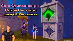 Геншин Импакт ➤ Сога Сумида-но-рю Сакон Сигэхира ➤ Как пройти испытание ➤ Прохождение Genshin Impact