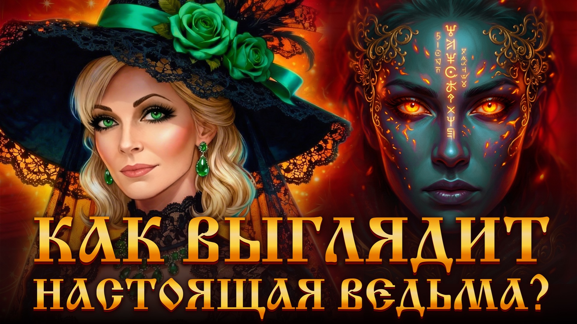 КАК ВЫГЛЯДИТ НАСТОЯЩАЯ ВЕДЬМА?Часть 2‼️