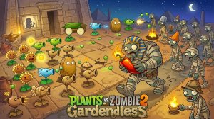 Зомби против растений 2 Gardendless Plants vs Zombies PvZ Растения против Зомби Битва прохождение