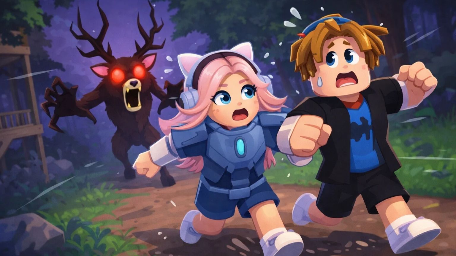 ROBLOX ПЕСНЯ ПРО 99 НОЧЕЙ! Слушайте и УБЕГАЙТЕ ОТ ПИКМИ ОЛЕНЯ!