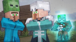 Деревня Жителей в Опасности - Майнкрафт Мультики