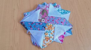 Настоящее чудо из остатков: потрясающее лоскутное одеяло полностью из обрезков! Вдохновляющий пример