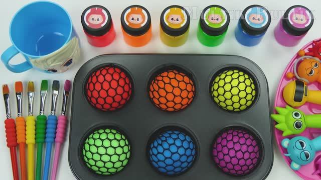 Насладиться ASMR-звуками кинетического песка радужного слайма ✨ своими руками с помощью ASMR 💖 #093