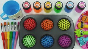 Насладиться ASMR-звуками кинетического песка радужного слайма ✨ своими руками с помощью ASMR 💖 #093