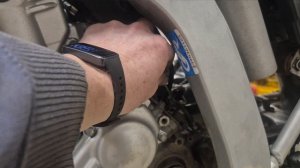 Yamaha wr250r (пробег 93 000) снять двигатель.mp4