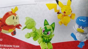 РАСПАКОВКА КОНСТРУКТОРА POKEMON