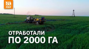 2 прицепных опрыскивателя Ремком в одном хозяйстве