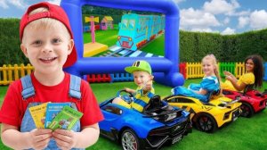 Машинки Адама и Оливера 🚗 Игры и Истории для Детей