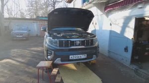 Kia Mohave HM2 полная аппаратная замена масла в АКПП c присадкой ArmActiv. Устраняем пинки в АКПП