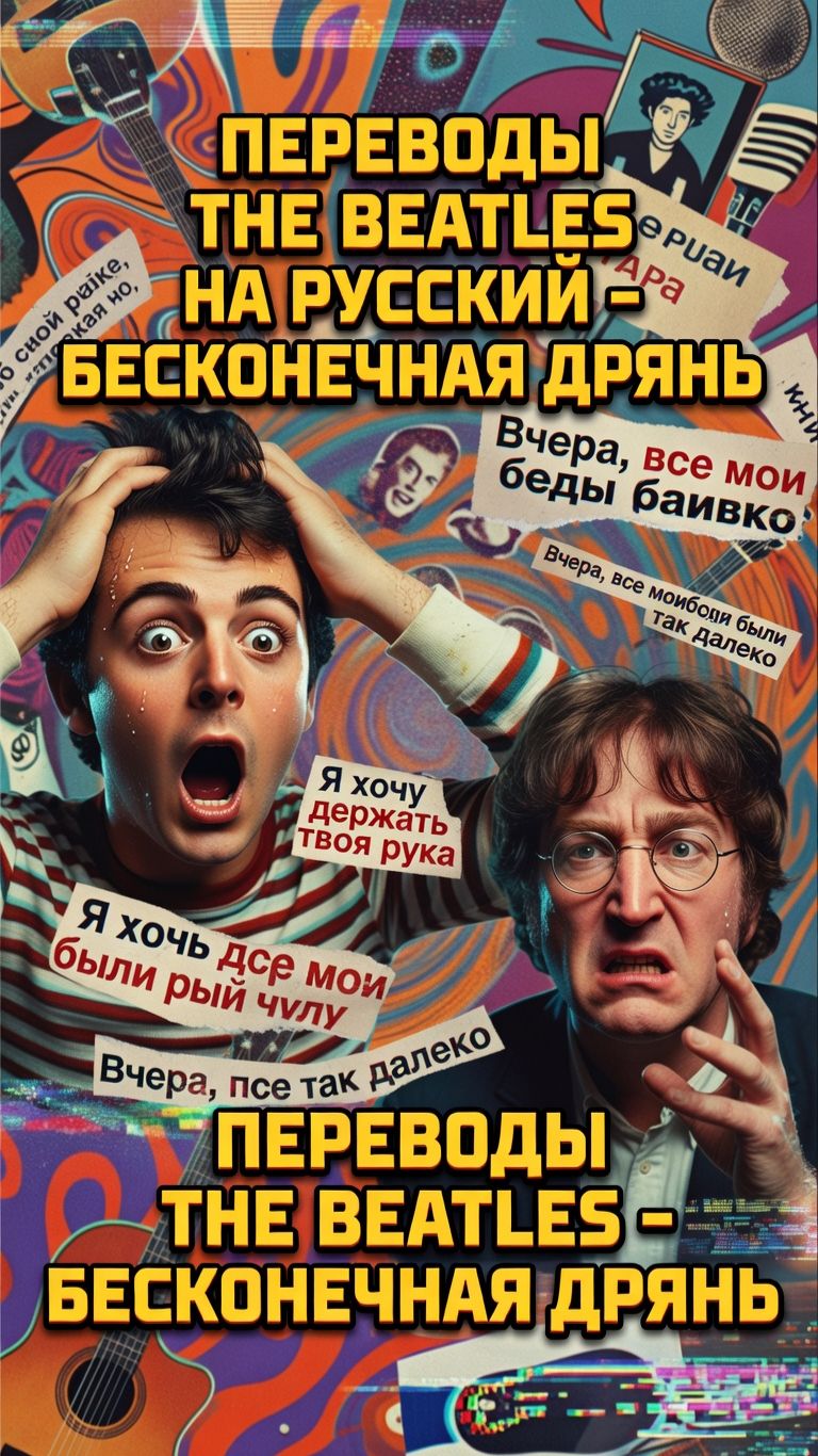 Александр Пушной: Переводы The Beatles - бесконечная дрянь