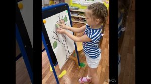 Коллективная работа "Береза"