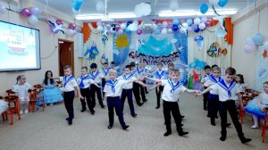 Необычный танец морячков на выпускном утреннике сада, съемка видео - портфолио в описании