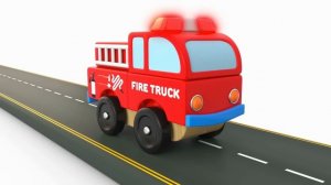 Мультики для детей - Изучаем цвета с игрушками машинками и автобусом для детей - детские песенки