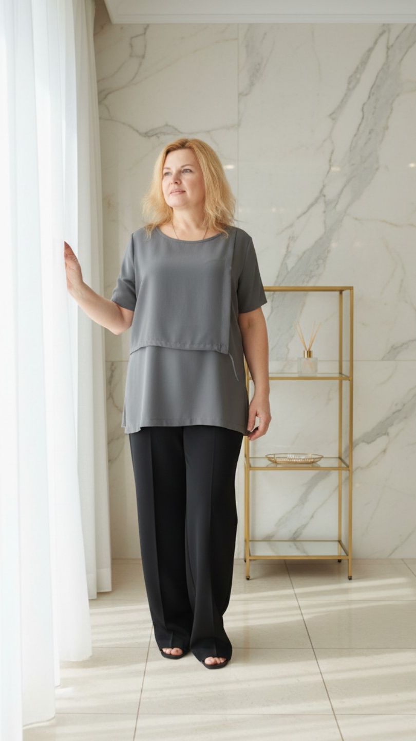 Crea Concept блуза арт 36055 и брюки арт 2532