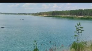 Выходной на озере во Владимирской области, июль 2022 год.