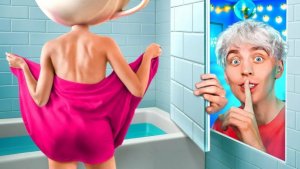 МЫ ПОСТРОИЛИ 3 СЕКРЕТНЫХ КОМНАТЫ ЧТОБЫ ПРОСЛЕДИТЬ ЗА БАЛЕРИНОЙ КАПУЧИНО