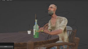 Blender Жидкость обманка