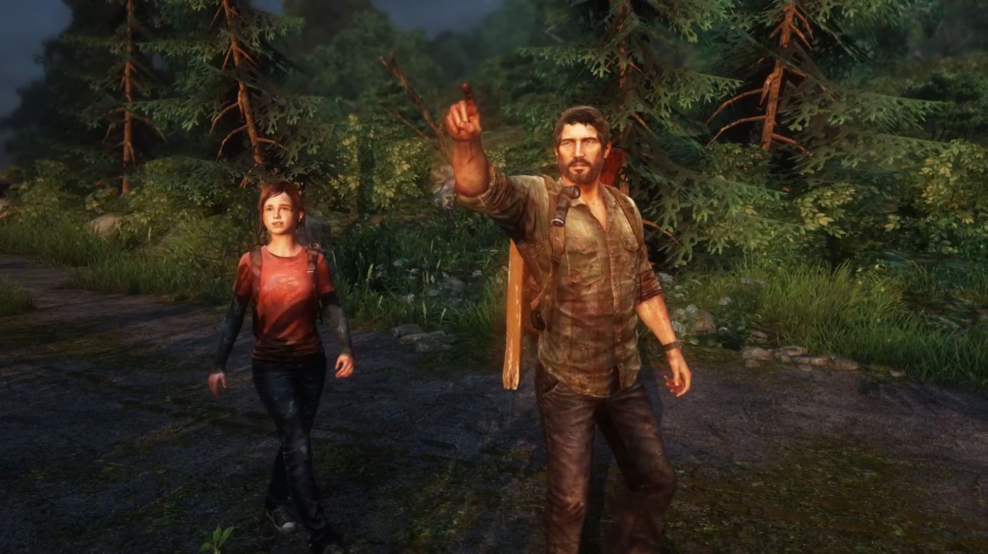 7 .The Last of Us. Ps 4.Тоннель. Лес.