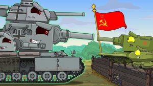 Атака фанатиков третьего рейха  - Мультики про танки
