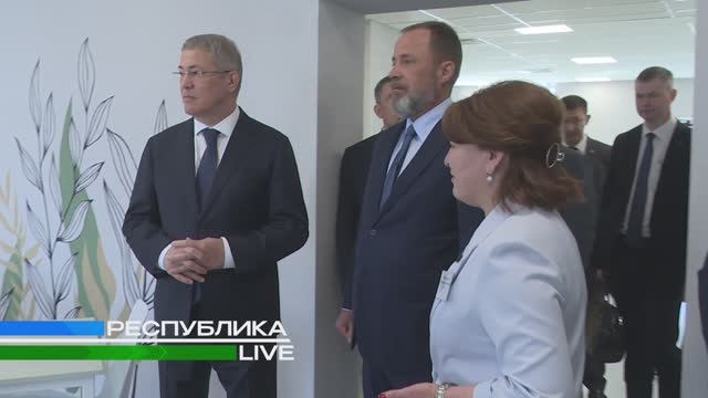 Уфа. Визит Игоря Комарова. Школа № 164. Филиал фонда «Защитники Отечества». Апрель 2026 г.