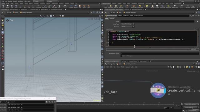 8. Create the Vertical Frame Points