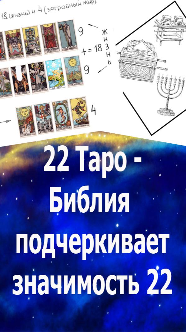 Левиты - 22 старших аркана Таро . Библия подчеркивает значимость числа 22. #таро#бог#
