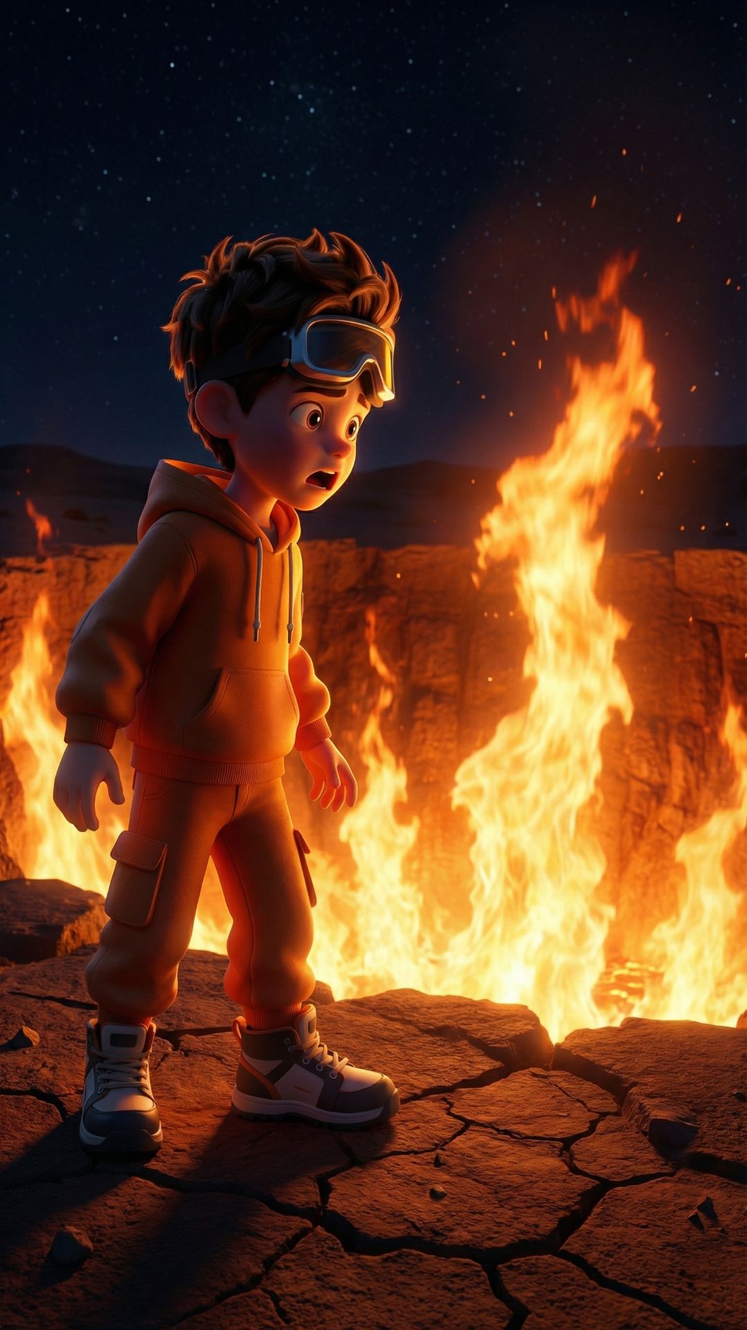 🔥 Врата Ада: Кратер, который невозможно потушить! #туркменистан #пустыня #огонь