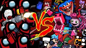 Амонгус ПРОТИВ Poppy PlayTime и FNF